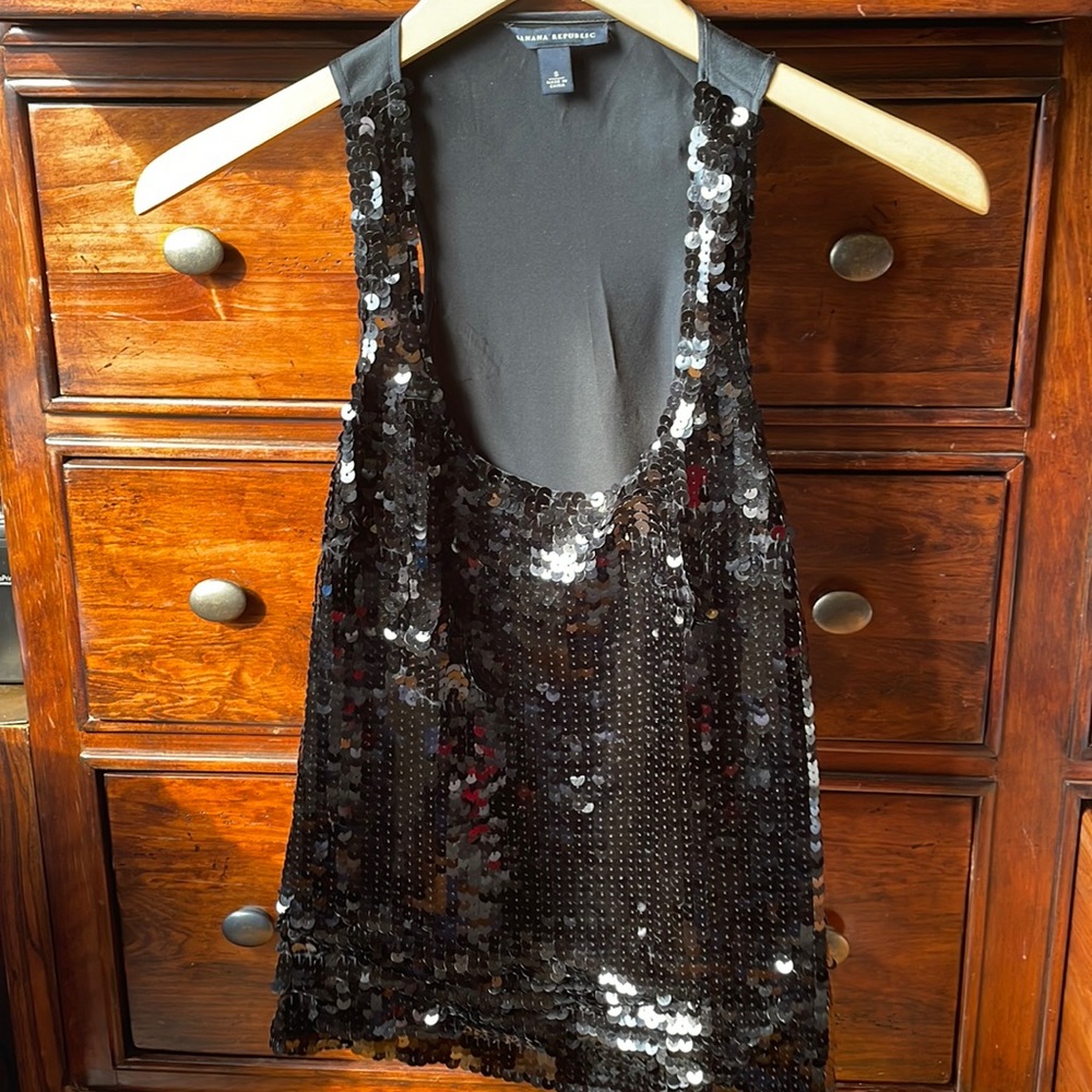 Super sexy sequined tank top